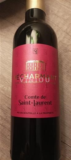 Rượu vang Rouge sec Comte de Saint-Laurent Non millésimé Pháp Tây Nam Pécharmant AOC
