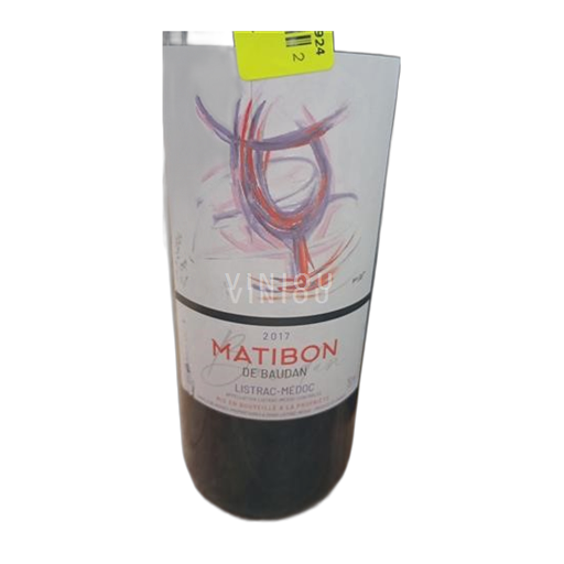 Bordoja Listrac-Médoc Château Baudan Matibon 2017