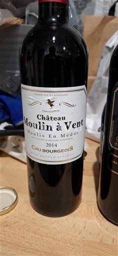 Bordoja Moulis-en-Médoc Château Moulin à Vent 2014