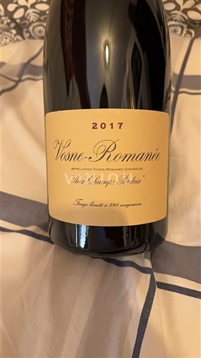 Borgogna Vosne-Romanée Aux Champs Perdrix 2017