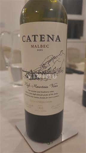 Mendoza Catena High Mountain Vines 2021