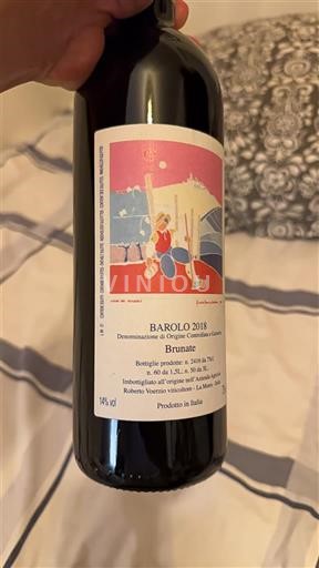 Vinuri Rouge sec Brunate Roberto Voerzio 2018 Italia Piemonte Barolo DOC