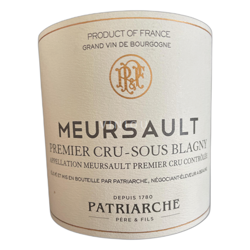 Bourgondië Meursault Patriarche Père & Fils Premier Cru-Sous Blagny 2015