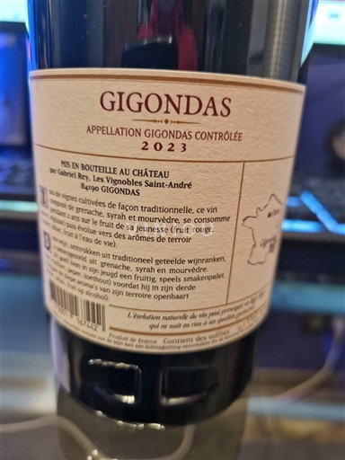 Rhône Valley Gigondas Les Vignobles Saint-André 2023