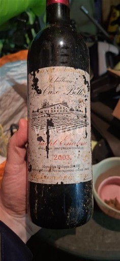 Wines Rouge sec Château La Caze Bellevue 2003 France Bordeaux Saint-Émilion AOC
