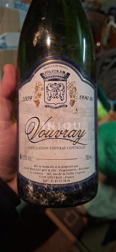 Valea Loarei Vouvray EARL Maillet Père & Fils 2009