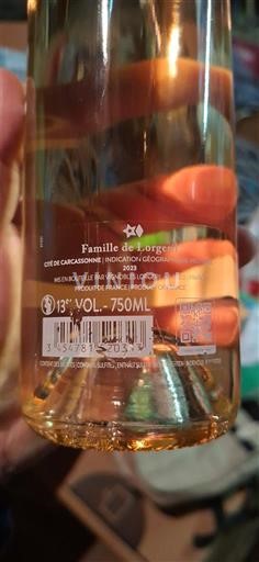 Vinuri Rosé sec Famille de Lorgeril 2022 Franța Languedoc și Roussillon Cité de Carcassonne IGP