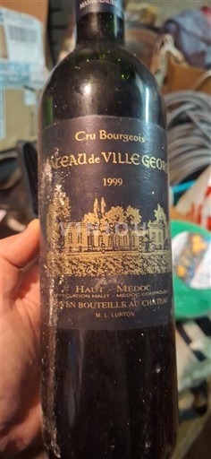Bordeaux Haut-Médoc Château Villegeorge 1999