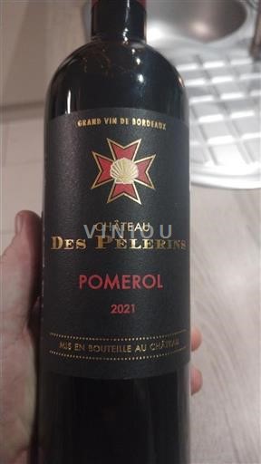 Bordoja Pomerol Château Pèlerins 2021