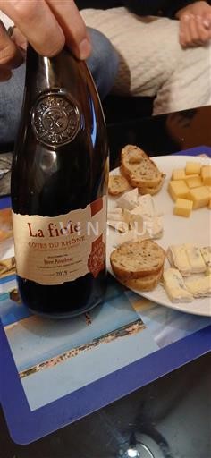 Wines Rouge sec La fiole 2018 France Rhône Valley Côtes du Rhône AOC
