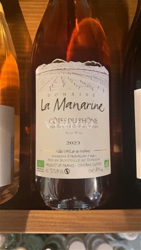 Rhône Valley Côtes-du-Rhône Domaine La Manarine 2023