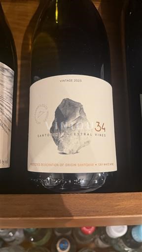 Insulele Egee Santorini Karamolegos Winery 34 Ancestral Vines 2023