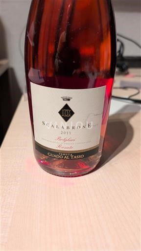 Vinuri Rosé sec Scalabrone Guado al Tasso 2011 Italia Toscana Nespecificat DOC