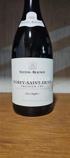 Rượu vang Rouge sec Les Chaffots Nuton-Beaunoy 2020 Pháp Bourgogne Morey-saint-denis AOC Premier Cru