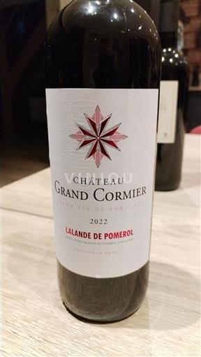 Bordeaux Lalande-de-Pomerol Château Grand Cormier 2022
