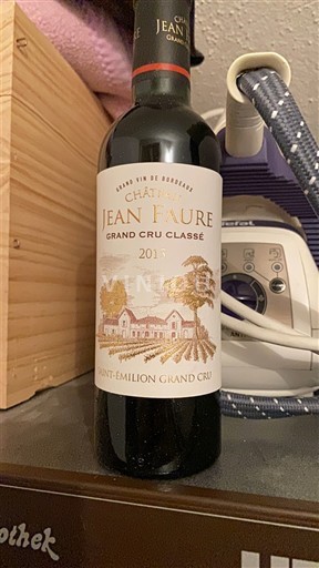 Bordeaux Saint-Émilion Grand Cru Château Jean Faure 2015