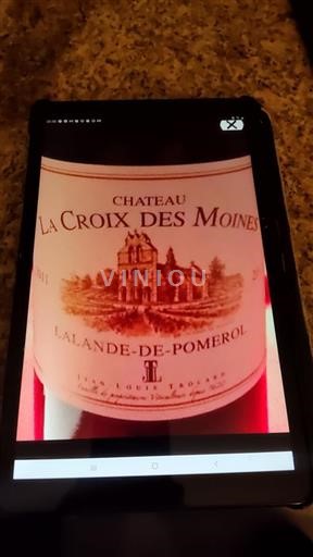 Bordeaux Lalande-de-pomerol Château la Croix des Moines 2020