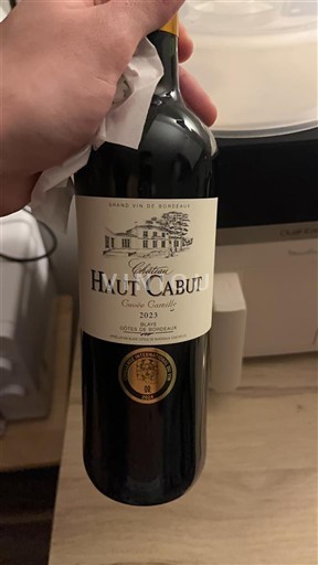 Bordeaux Côtes-de-bourg Château Haut Cabut Classique 2023