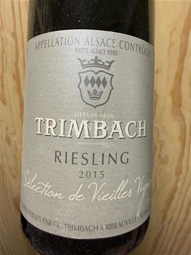 Алзас Аласас Trimbach Sélection de Vieilles Vignes 2015