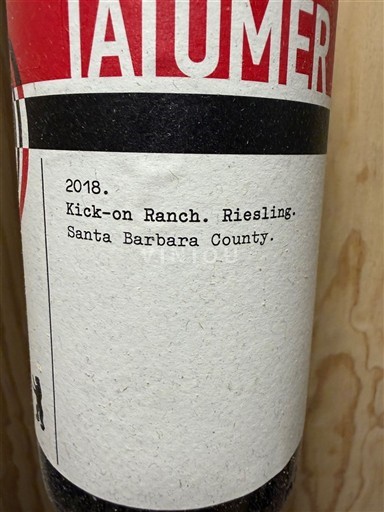 Vinuri Blanc sec Kick-on Ranch Tatomer 2018 SUA AVA din California Nespecificat AVA