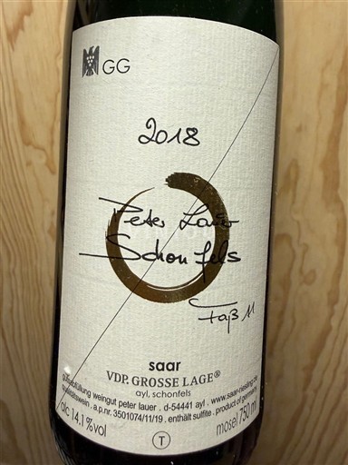 Mosela Nespecificat Peter Lauer Schonfels GG fas 11 2018