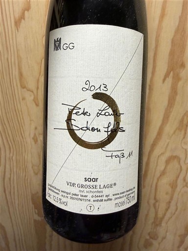 Mosela Nespecificat Peter Lauer Saar Schonfels GG 2013
