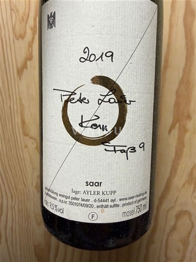 Ahr Peter Lauer Kern Fass 9 2019