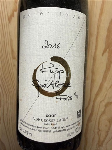 Ahr Peter Lauer Kupp Saar Faß 4 2016