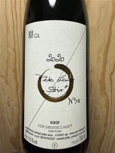 Ahr Peter Lauer Fass 15 Stirn 2020