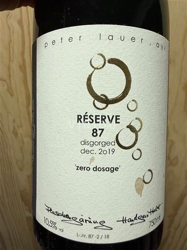 Ahr Peter Lauer Réserve 87 Ikke-årgang