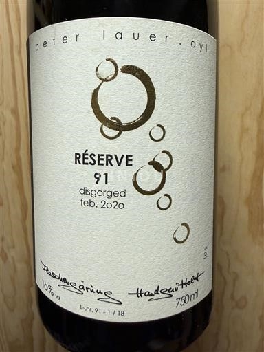 Mosela Peter Lauer Réserve 91 Nemilésimat