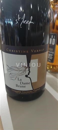 Rhônetal Saint-Joseph Domaine George Vernay La dame brune 2020