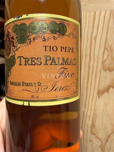 Andaluzia Nespecificat Gonzalez Byass Tres Palmas Nemilésimat