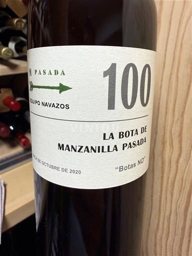 Andaluzia Nespecificat Equipo Navazos La Bota de Manzanilla Pasada 100 2020