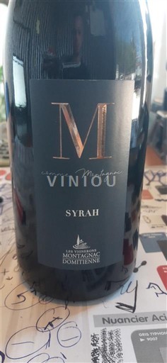 Languedoc og Roussillon Pays d'oc Les Vignerons Montagnac Domitienne Montagnac M Syrah 2024