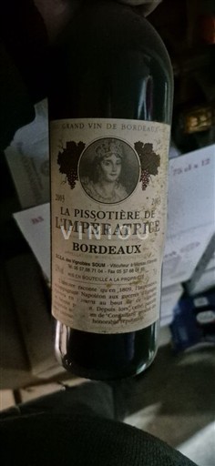 Bordeaux La Pissotière de l'Impératrice 2003