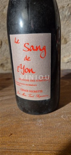 Lugina e Luarës Fiefs Vendéens Domaine Jumeaux Le Sang de l'Yon Jo Viti