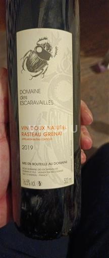 Rhônevallei Rasteau Domaine Escaravailles 2019