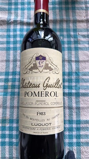Bordeaux Pomerol Château Guillot 1983
