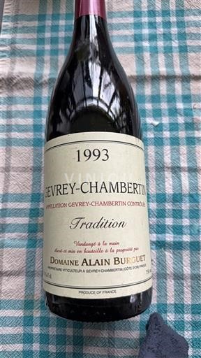 Burgund Gevrey-chambertin Domaine Alain Burguet Tradition 1993