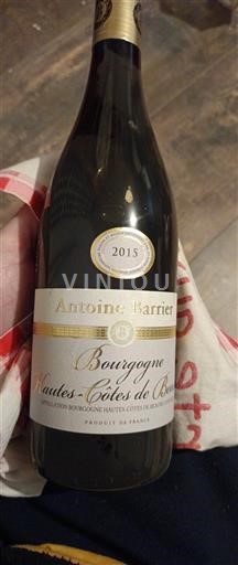 Burgund Ikke spesifisert Antoine Barrier 2015