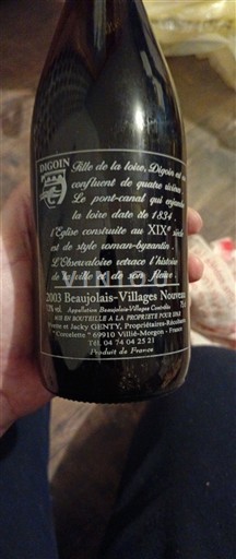Beaujolais Ikke spesifisert Jacky Genty 2003