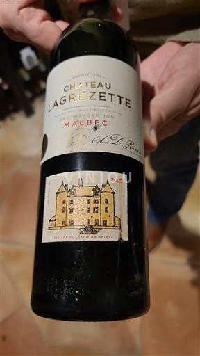 Југозапад Кагор Château Lagrézette Le Pigeonnier 2009