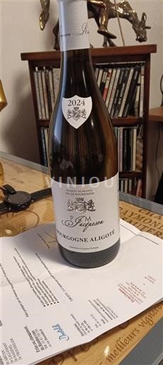 Burgundi Burgundi-aligoté P M Jacqueson 2024