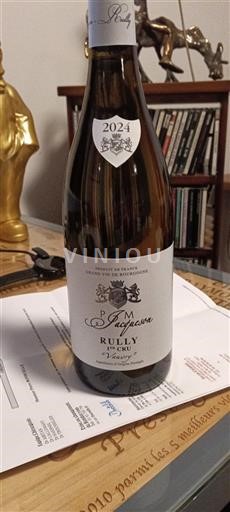 Borgoña Rully Premier Cru P M Jacqueson Vauvry 2024