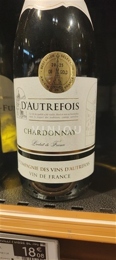 Valle del Loira No especificado Autrefois Chardonnay 2024