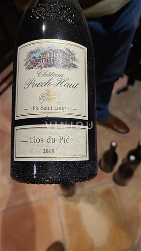 Languedok Pic-saint-loup Château Puech-Haut Clos du Pic 2015