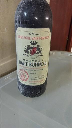 Bordo Montanja Sen Emilion Château Haut-Bonneau 1976