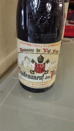 Рона долина Шатонеф-дю-Пап Domaine Val Frison 1997