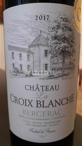 Sydväst Bergerac Château La Croix Blanche 2017